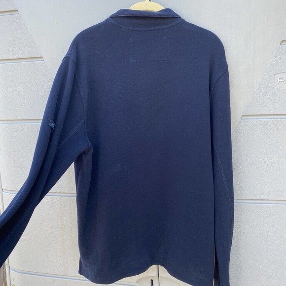 Ben Sherman Button/Zip Neck Long Sleeve Pullover Sweatshirt Sweater Size XLarge - Picture 5 of 8
